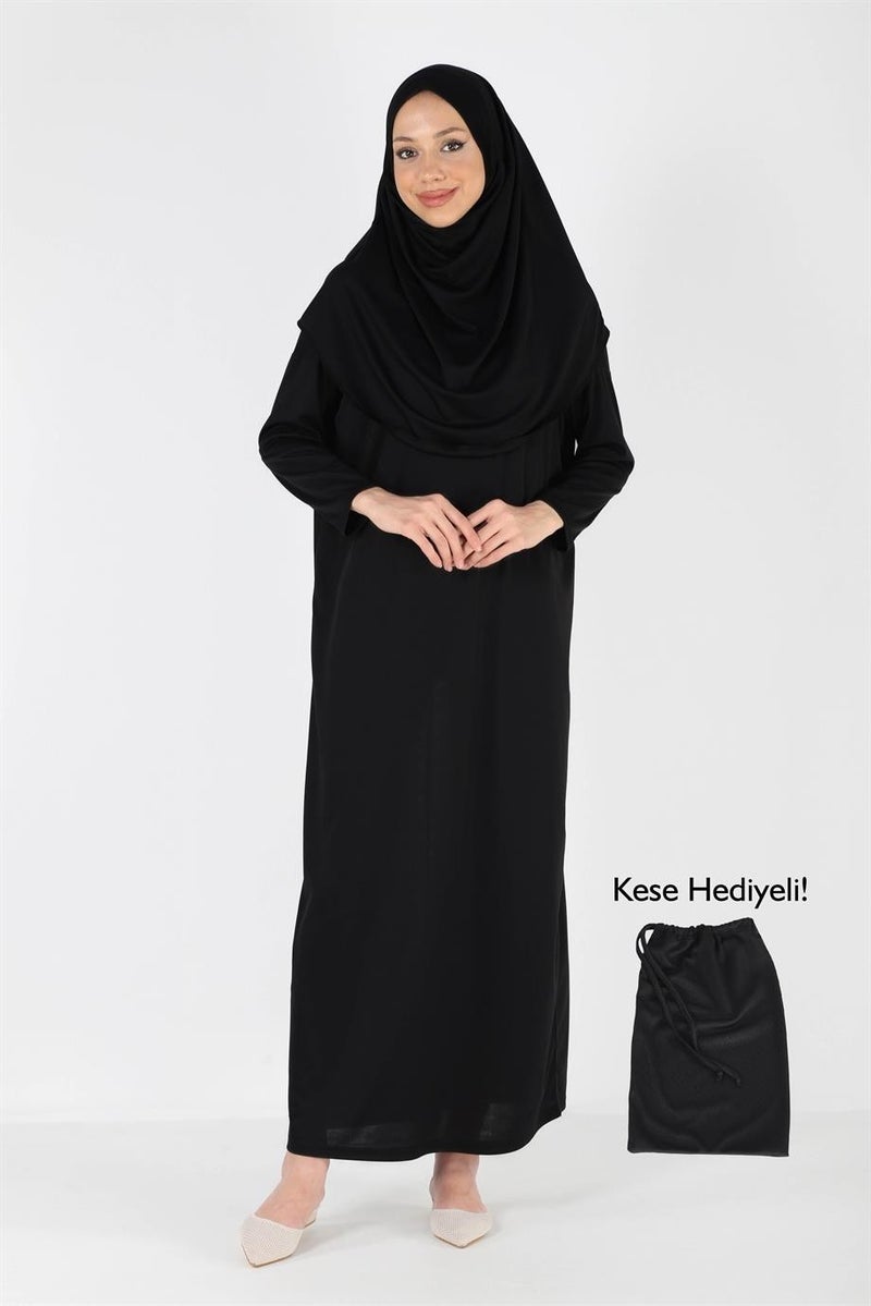 Plistre 2133_One Piece Non-Slip Headscarf Prayer Hijab Dress  - Image 1