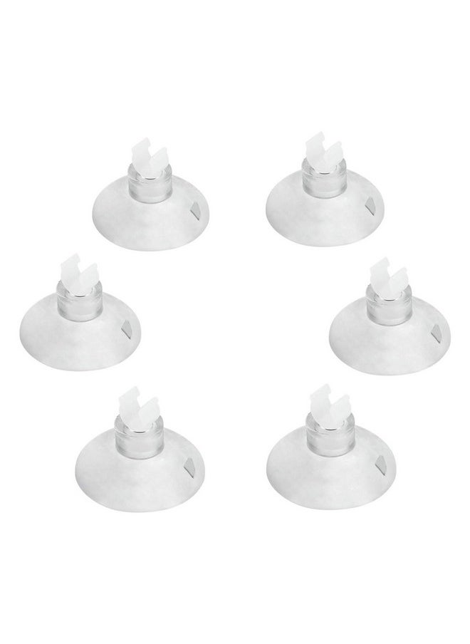 Pawfly Pawfly Aquarium Suction Cup Clips for Standard 3/16" ID Airline Tubing Clear Air Hose Holder Clamp Accessories for Fish Tank Aeration Setup, 20 Pack  - Image 1