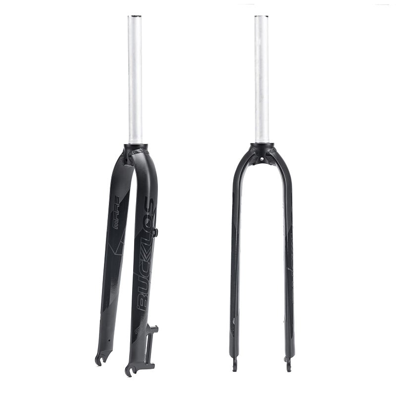 BUCKLOS 26/27.5/29â€ Mountain Bike Rigid Forks, 1-1/8â€ Straight MTB Rigid Fork Disc Brake, Superlight Aluminum Alloy Bicycle Rigid Fork fit BMX MTB Road Bike - Image 1
