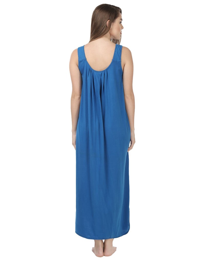 BLAZON Women's Cotton Hosiery Solid Maxi Nighty Slip (Pack of 2 11003 BLUEVIOLET_Royal_Blue_XXL_Blueviolet_Royal_Blue_XX-Large) - Image 5