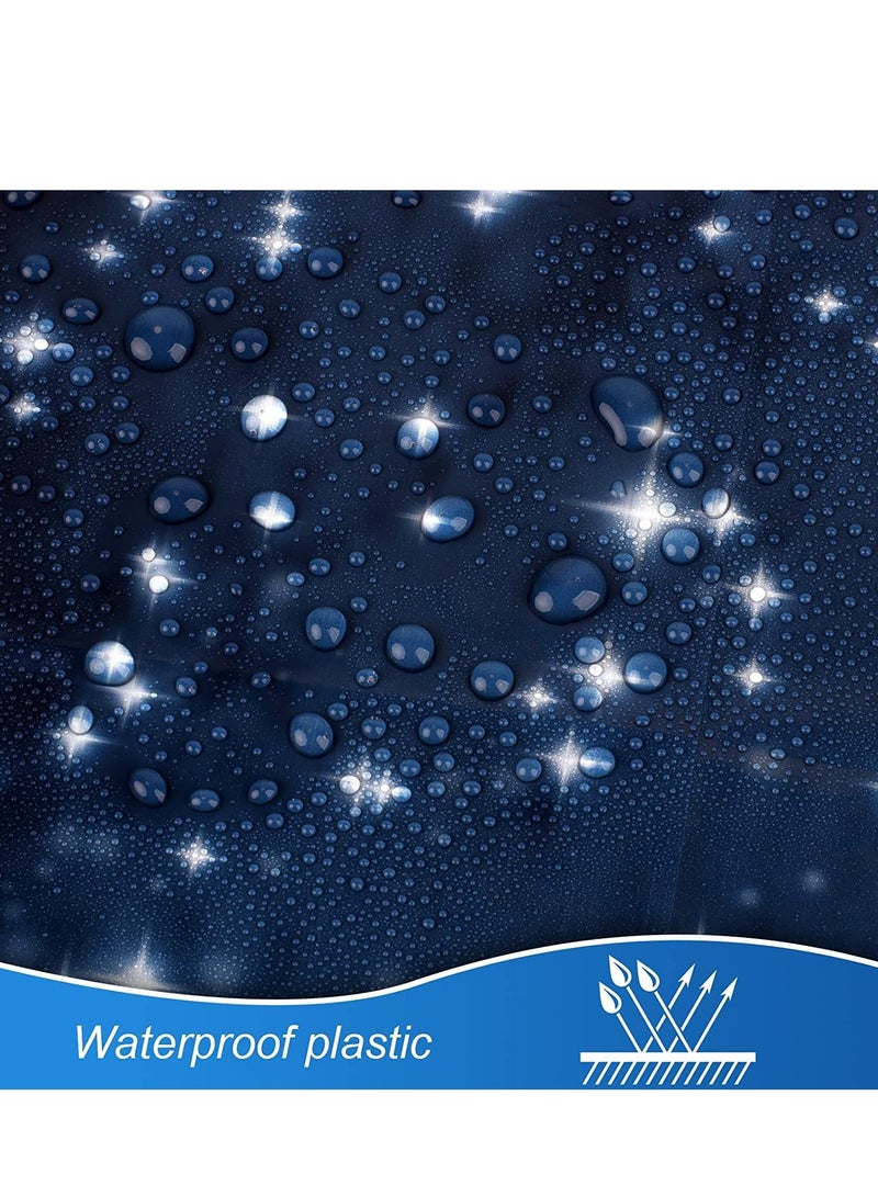 Barakah Tablecloth Space, Plastic Galaxy Table Cloth All Printed Starry Sky, Waterproof Oil Proof Galaxy Party Tablecloth Star Tablecloth 2 Pack 54'' x 108'' - Image 4