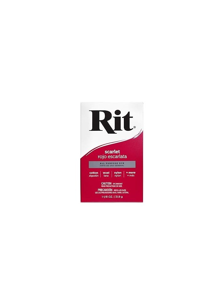 RIT Rit Dye Powder 1 1/8oz, Scarlet  - Image 1
