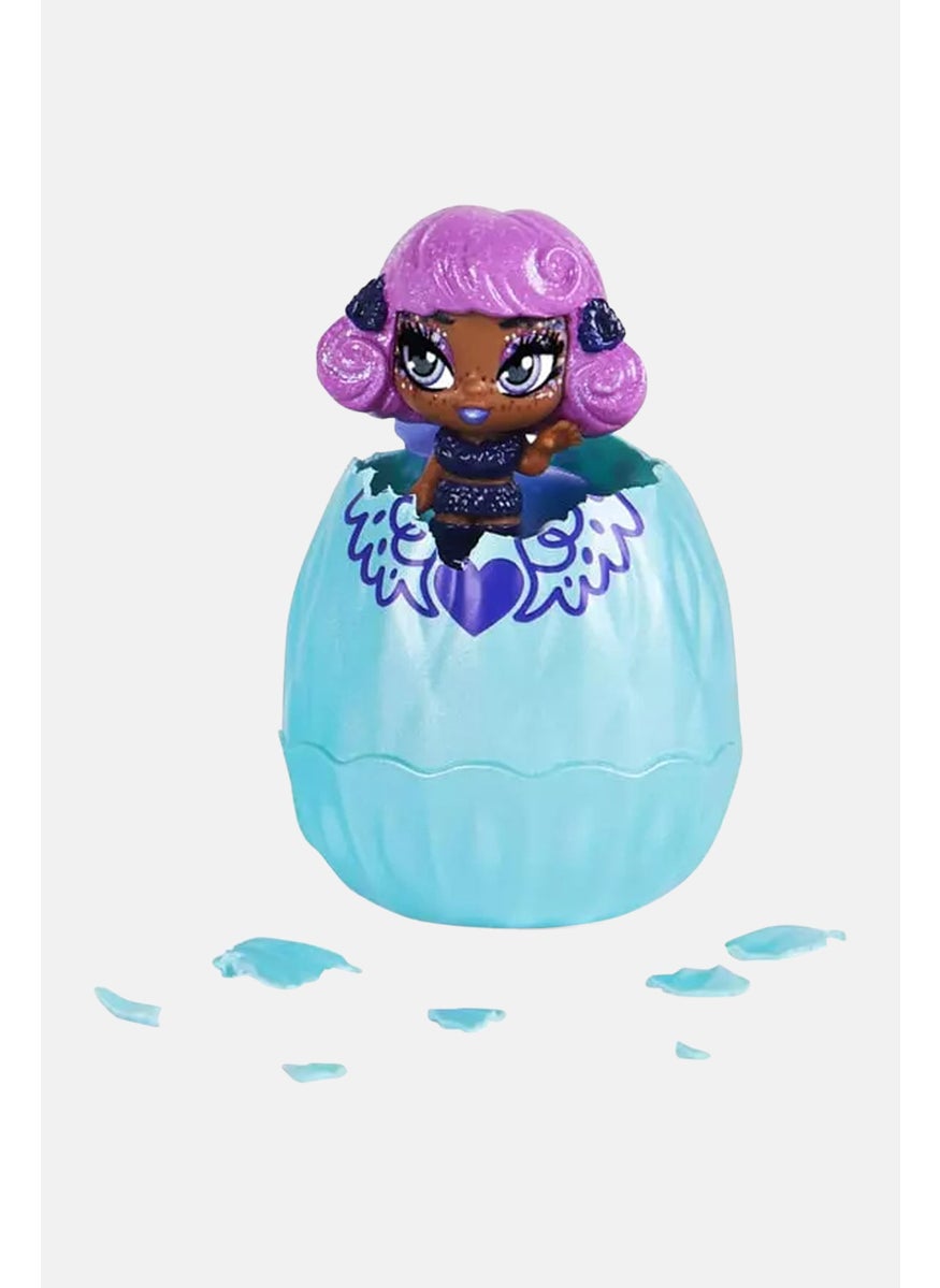 HATCHIMALS - 2Pcs Hatchimals Mini Pixies Glitter Angel, Light Blue Combo - Image 1