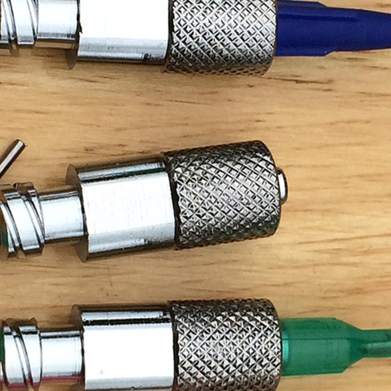 2 قطعة من محولات الإبر العالمية بنظام Luer Lock، مقاومة للتسرب وقابلة لإعادة الاستخدام، متعددة الأغراض لتوزيع السوائل في المختبرات وتوزيع الغراء اللاصق. - Image 4