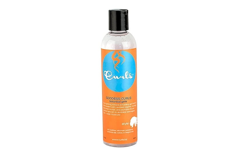 Curls Goddess Botanical Gel - Fights Frizz & Defines Great For Humid Climates - Set and Keep Hair In Place - No Sulfates or Parabens - For All Types, 8 Fl Oz - Image 1
