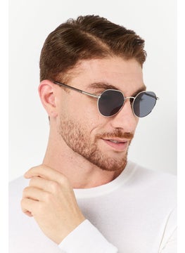 GANT Men GA723316A53 Round Sunglasses, Grey  - Image 2