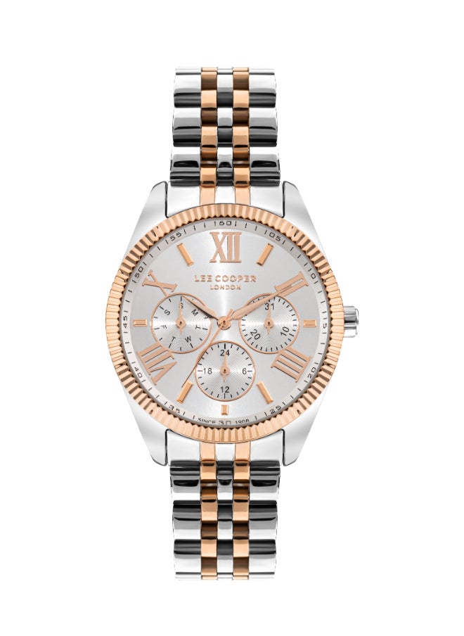 Lee Cooper LEE COOPER Women's Multi Function Silver Dial Watch - LC07811.530  - Image 1
