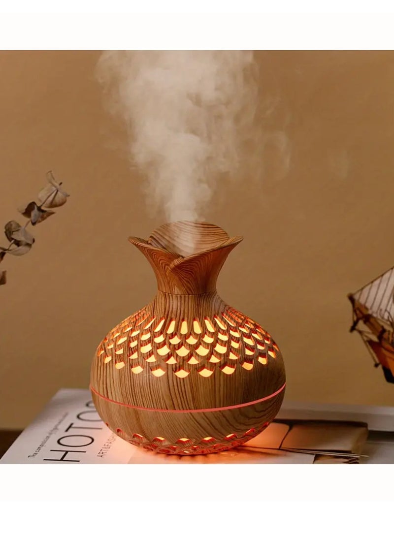 DIGI CORE Essential Oil Aroma Diffuser 300ML Aromatherapy Diffuser With Multi Color Changing Lights Cool Mist Humidifier With Auto Shut-Off Function Air humidifier Diffuser For Home Bedroom Office - Image 2