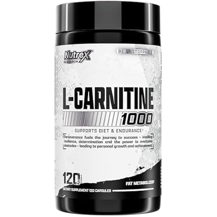 Nutrex Research Lipo-6 L Carnitine 1000mg | Pure L-Carnitine Tartrate Supports Fat Metabolism, Energy, Stimulant Free Weight Management Supplement, Keto Friendly - 120 Capsules - Image 4