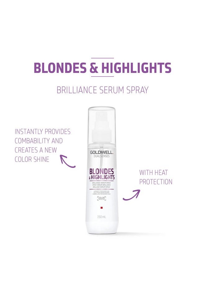 Goldwell Goldwell Dualsenses Blondes & Highlights Brilliance Serum Spray 150mL  - Image 2