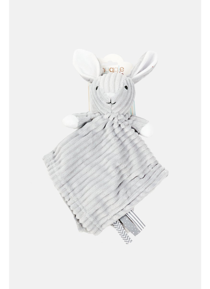 Snuggle Tots Fleece Soft Baby Comforter Cuddle Blanket, Grey  - Image 1