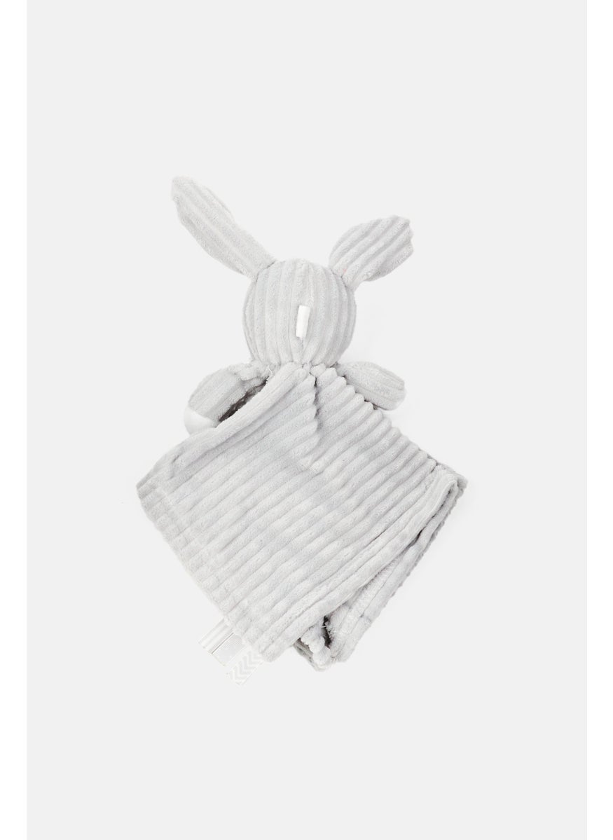 Snuggle Tots Fleece Soft Baby Comforter Cuddle Blanket, Grey  - Image 3