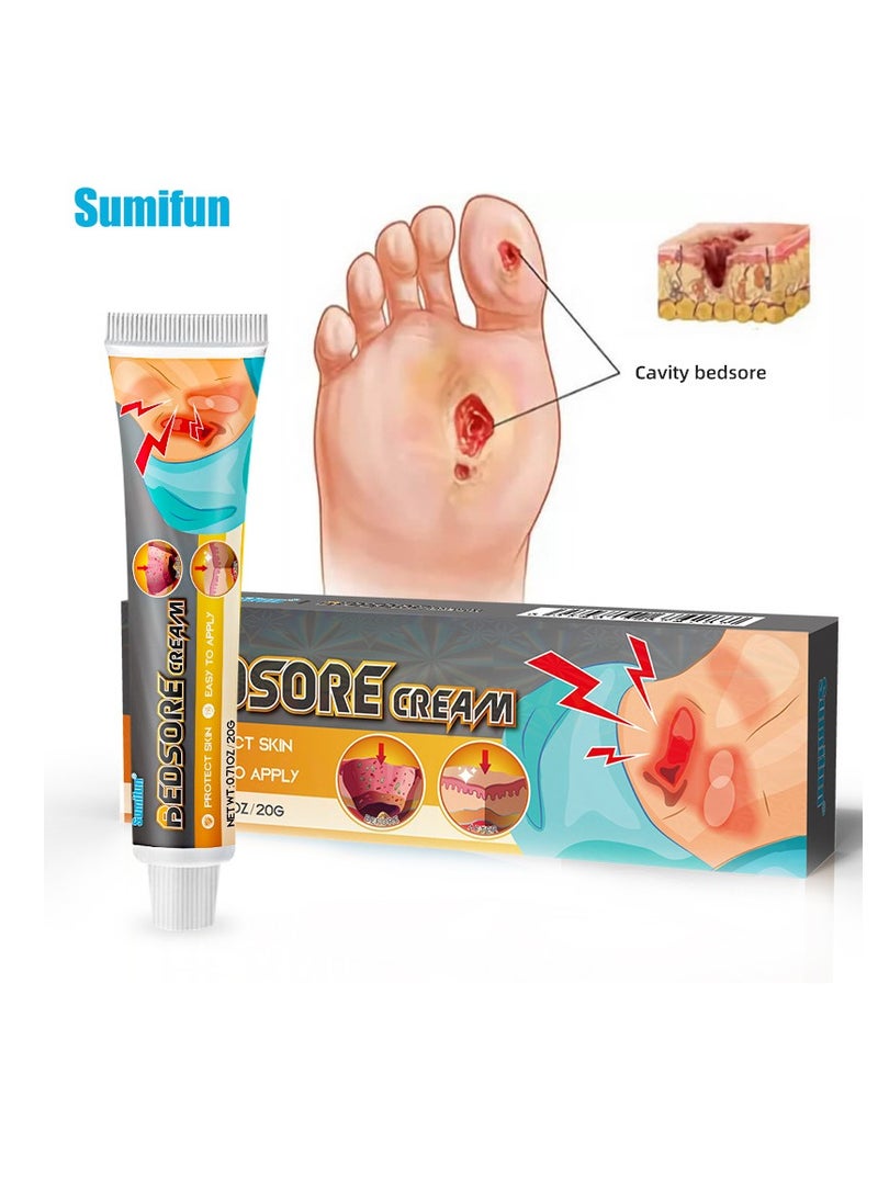 Sumifun Bedsore cream,Fast Penetration for Deep Skin Reach,Herbal Essence for Gentle - Image 1
