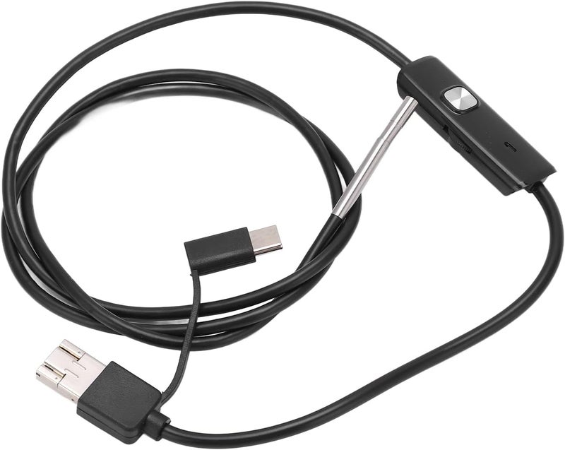 for Industrial Pipeline Maintenance - AN100 3.9 Inspection Camera Endoscope with 3.9mm Lens, 1m Flexible Wire, and 6 LED Lights - IP67 Rated Borescope Compatible with Mobile Phones (Soft Cord 1m) - Image 5