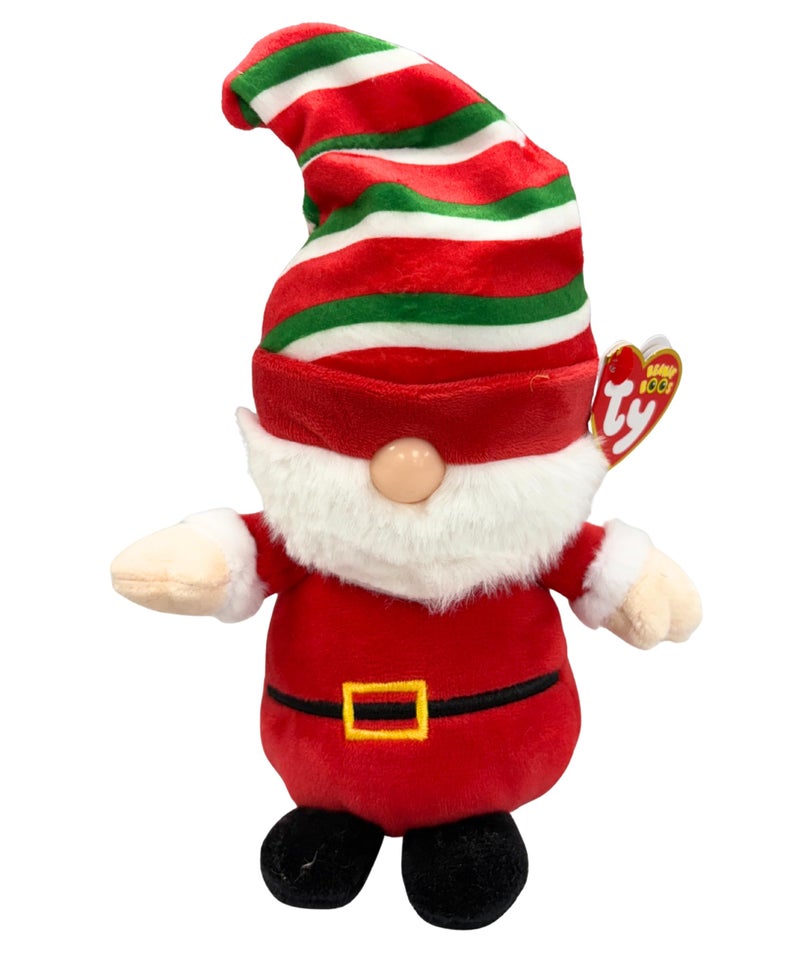 TY Beanie Boo GNEWMAN Christmas Gnome with Hat 6 - Image 3