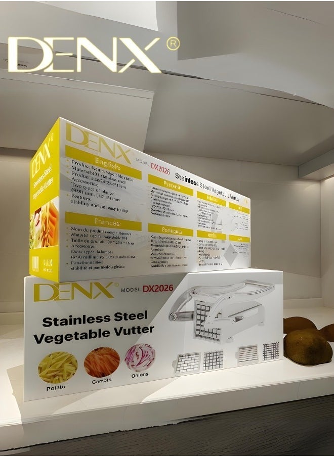 Denx - Stainless Steel Vegetable Vutter - Image 1