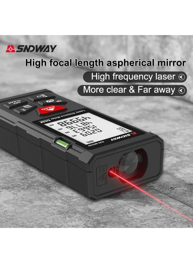 SNDWAY Laser Distance Meter 100m Range 2D 3D Area Volume Measurement Tool - Image 5