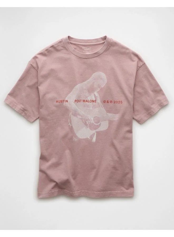 American Eagle AE Boxy Post Malone Graphic T-Shirt