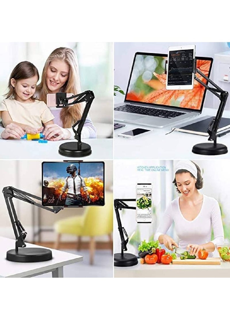 جينيكست حامل تثبيت عالمي للكمبيوتر اللوحي لجهاز Samsung Galaxy Tab 4 3/iPad Mini/Air 2/4/3 (إصدار منقح - يستخدم مع جميع الأجهزة اللوحية مقاس 7-10 بوصة)  - Image 4