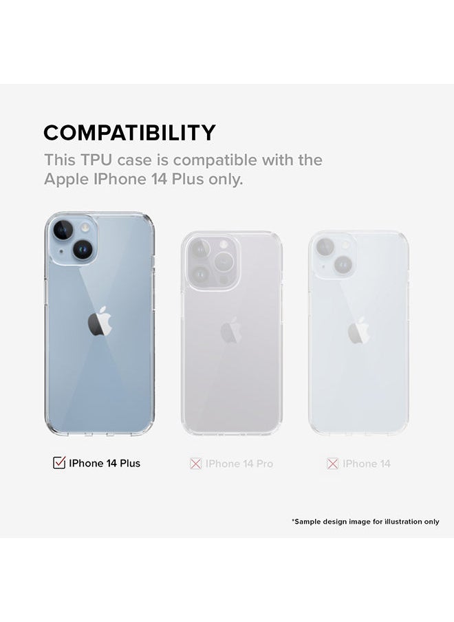 O Ozone Hard TPU Acrylic Cover For Apple iPhone 14 Plus Case Heavy Duty Shockproof Anti-Slip Full-Body Protective Mobile Phone Cover - Clear  - Image 2