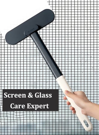 No Need To Disassemble And Wash Long Handle Window Screen Brush Cleaner, Double-Sided Dust Removal Tool Cleaner, Wet And Dry Dual-Purpose Window Cleaning Scraper, 21CM Wide Head Multi-Surface Cleaning Brush - pzsku/Z38147648464E6A3EE001Z/45/1741591588/a0523aef-a5a6-409c-b5c4-418fc3531c70