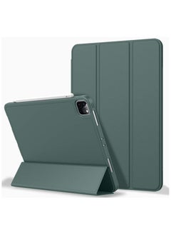 iPad Pro 12.9 Case 2020 with Pencil Holder (4th Generation), Premium Protective Case Cover with Soft TPU Back and Auto Sleep/Wake Feature for 2020/2018