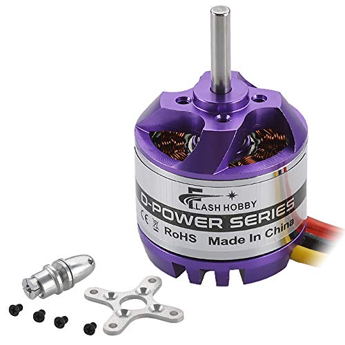 FLASH HOBBY D2830 Brushless Motor 1000KV Outrunner Motor RC Plane Motor for RC Aircraft Helicopter Multicopter Drone Fixed Wing - Image 1
