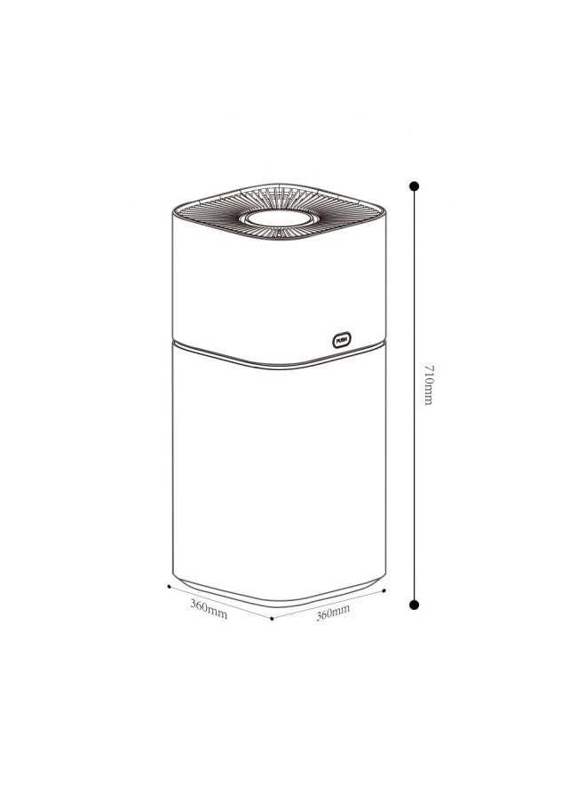 DANUBE HOME جهاز تنقية الهواء ميلانو KJ400G-Z1 PRO - Image 2