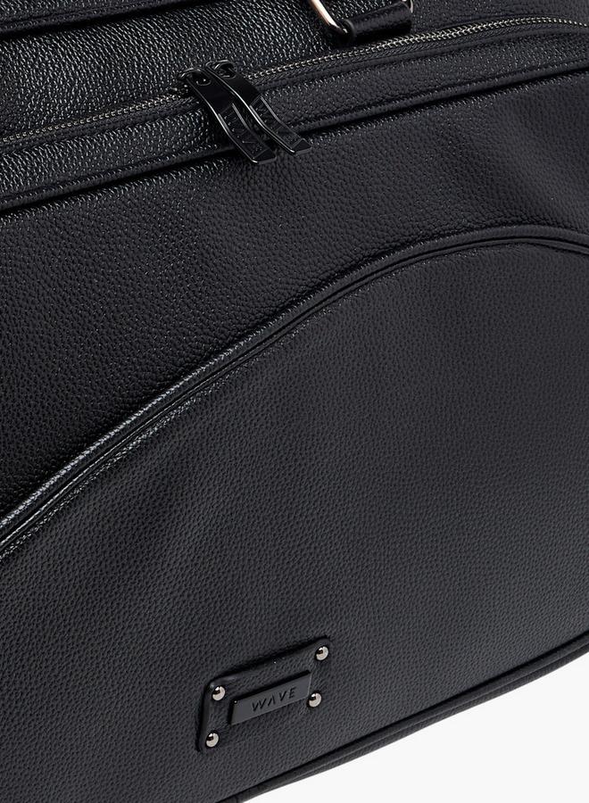 وايف حقيبة دافل بمقبض قابل للسحب وإغلاق بسحاب - Image 5