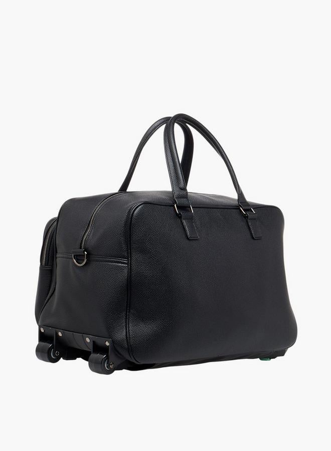 وايف حقيبة دافل بمقبض قابل للسحب وإغلاق بسحاب - Image 3