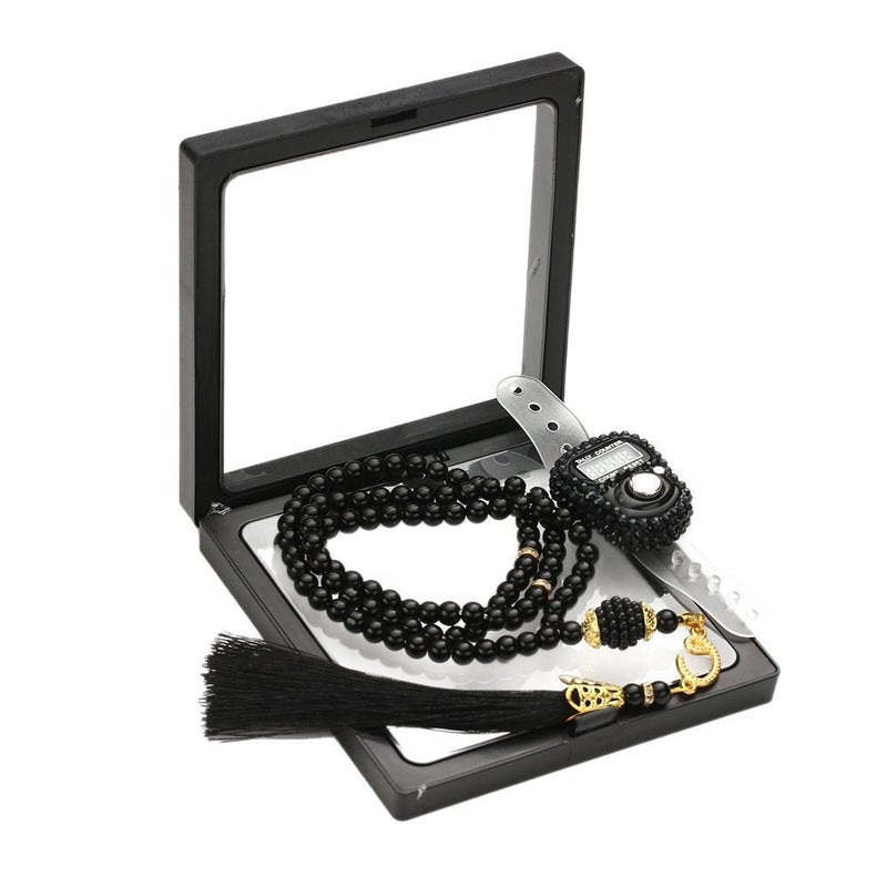 Ru Mo Cross-Border Hot-Selling Imitation Pearl Prayer Beads Necklace Set with Box - Image 5