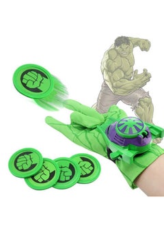Spider-Man Hulk Launchers Gloves Hero Roleplay Cosplay Toy, Hulk Shooter Toy，Wrist Toy Costume Cosplay Hero Props Gift  - Image 1