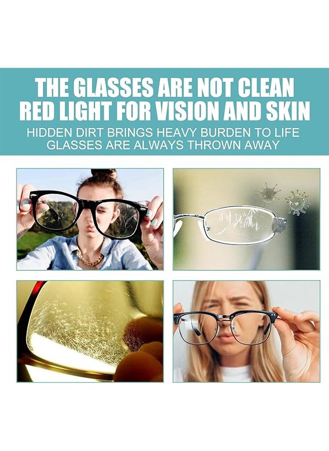 GECLL Spectacle Lens Cleaning And Maintenance Spray 60ml, Glasses, Mobile Phones And Electronic Screens, Optical Surfaces, Safe Professional-grade Formula  - Image 3