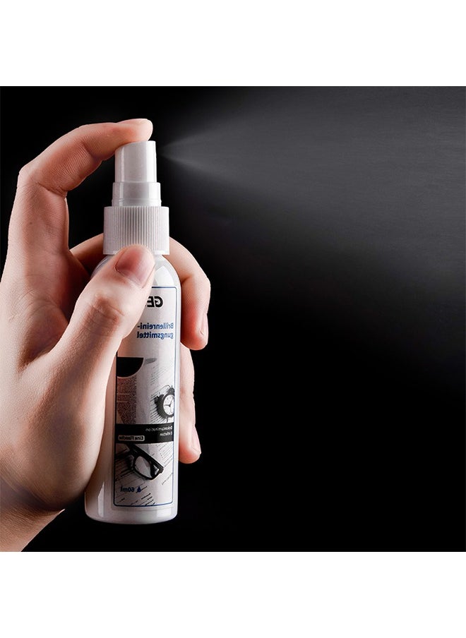 GECLL Spectacle Lens Cleaning And Maintenance Spray 60ml, Glasses, Mobile Phones And Electronic Screens, Optical Surfaces, Safe Professional-grade Formula  - Image 2
