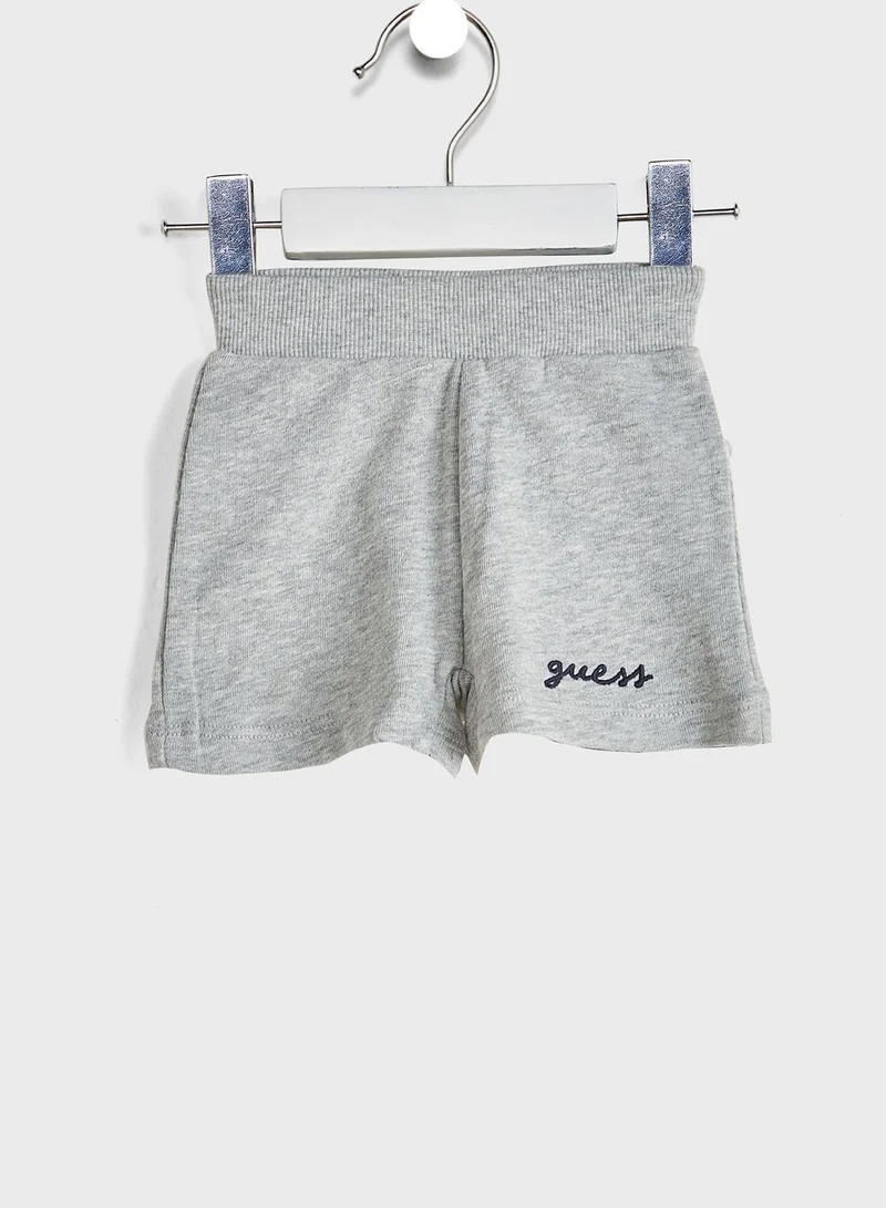 GUESS Infant Striped T-Shirt & Shorts Set
