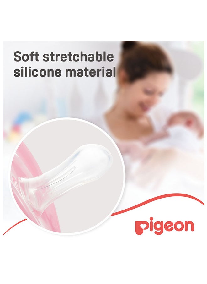 pigeon - Twin Mini Light Pacifier For Boy, Small - Assorted - Image 1