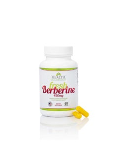 Health As It Ought To Be Fresh Berberine 450Mg 60 Capsules. Contains Only Berberine And Rice Flour No Preservatives. Made In Small Batches So Freshness Is Guaranteed. Used By Integrative Medicine Physicians  - Image 1