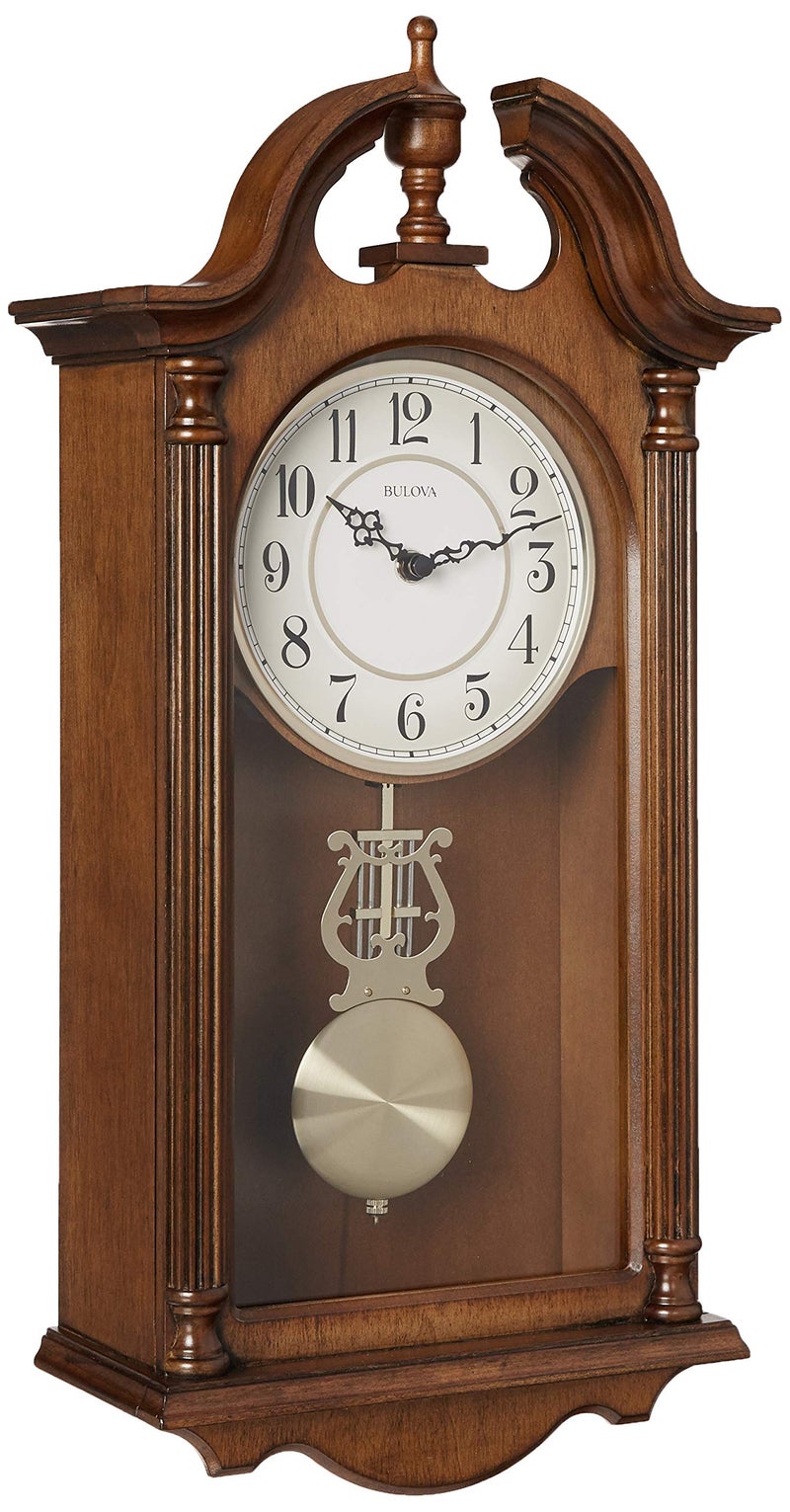 Bulova Bulova C1517 Saybrook Wall Clock Brown Cherry 