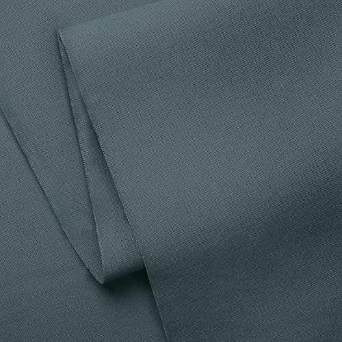 Craftido-19 Options-100% Cotton Fabric by The Yard in Solid Color 44”Wide by 3yd (9 ft) -Medium Weight 5.2 oz-Soft Cotton for Quilting, Sewing, Crafts, Binding, Backing and Lining - Grey - Image 3