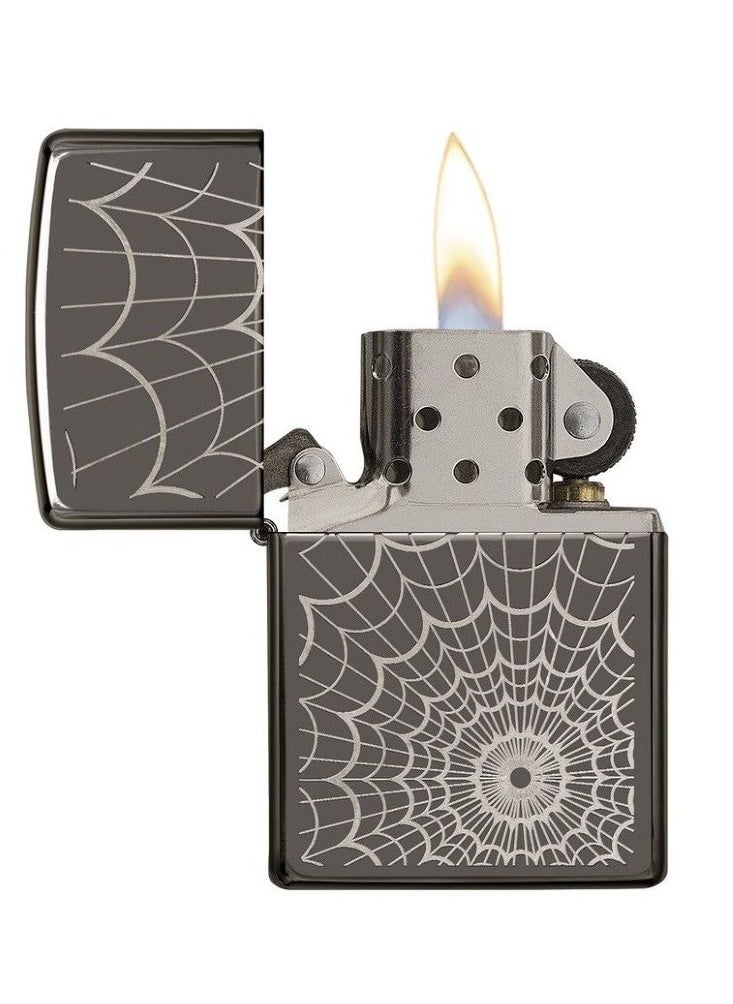 Zippo Zippo Web All Over Lighter 28527 (Black Ice)  - Image 2
