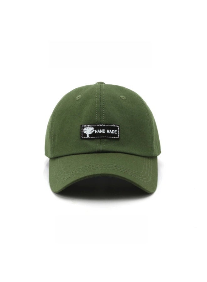 Military Green Aviator Cap with Integrated Rear Goggles – Reversible Wear for Functional Use - Image 2