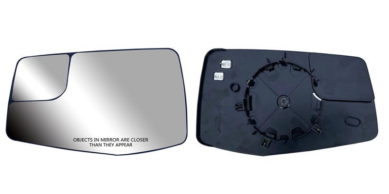 DRIVER SIDE HEATED MIRROR GLASS REPLACEMENT FOR 20032007 CADILLAC ESCALADE CHEVROLET AVALANCHE SILVERADO SUBURBAN TAHOE GMC SIERRA YUKON EXTERIOR SIDE VIEW CONVEX MIRROR WITH TURN SIGNAL