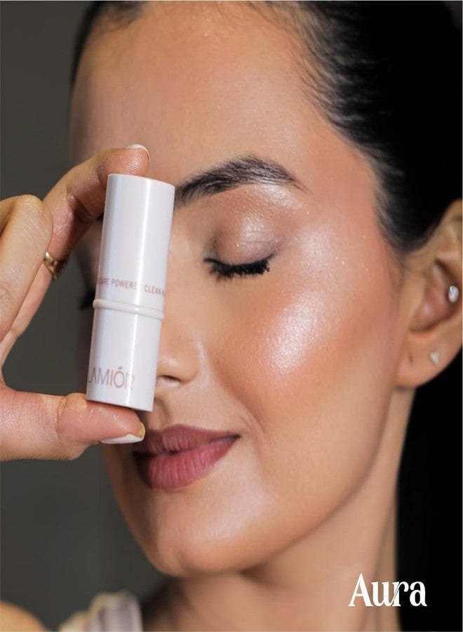 Lamior Bouncy Jelly Glow Stick - Aura | 95% Natural, Hydrating & Long-Lasting Highlighter | Smudge-Resistant, Cooling & Skincare-Infused | Multipurpose for Face, Eyes & Body | Vegan & Cruelty-Free - Image 2