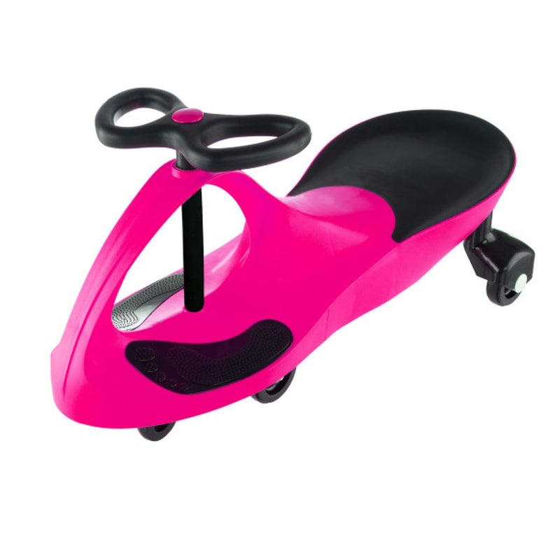 Lil' Rider سيارة ويجل للركوب بدون بطاريات أو تروس أو دواسات - لفة، دوران، انطلق - ألعاب خارجية للأطفال من 3 سنوات وما فوق من ليلي رايدر باللون الوردي الساخن والأسود - Image 2
