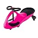 Lil' Rider سيارة ويجل للركوب بدون بطاريات أو تروس أو دواسات - لفة، دوران، انطلق - ألعاب خارجية للأطفال من 3 سنوات وما فوق من ليلي رايدر باللون الوردي الساخن والأسود - Image 4