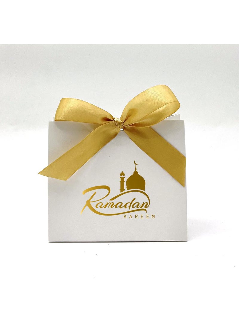 general 50 Pieces Candy Packaging Cardboard Box For Ramadan Kareem Party Souvenir Gift Boxes - Image 1