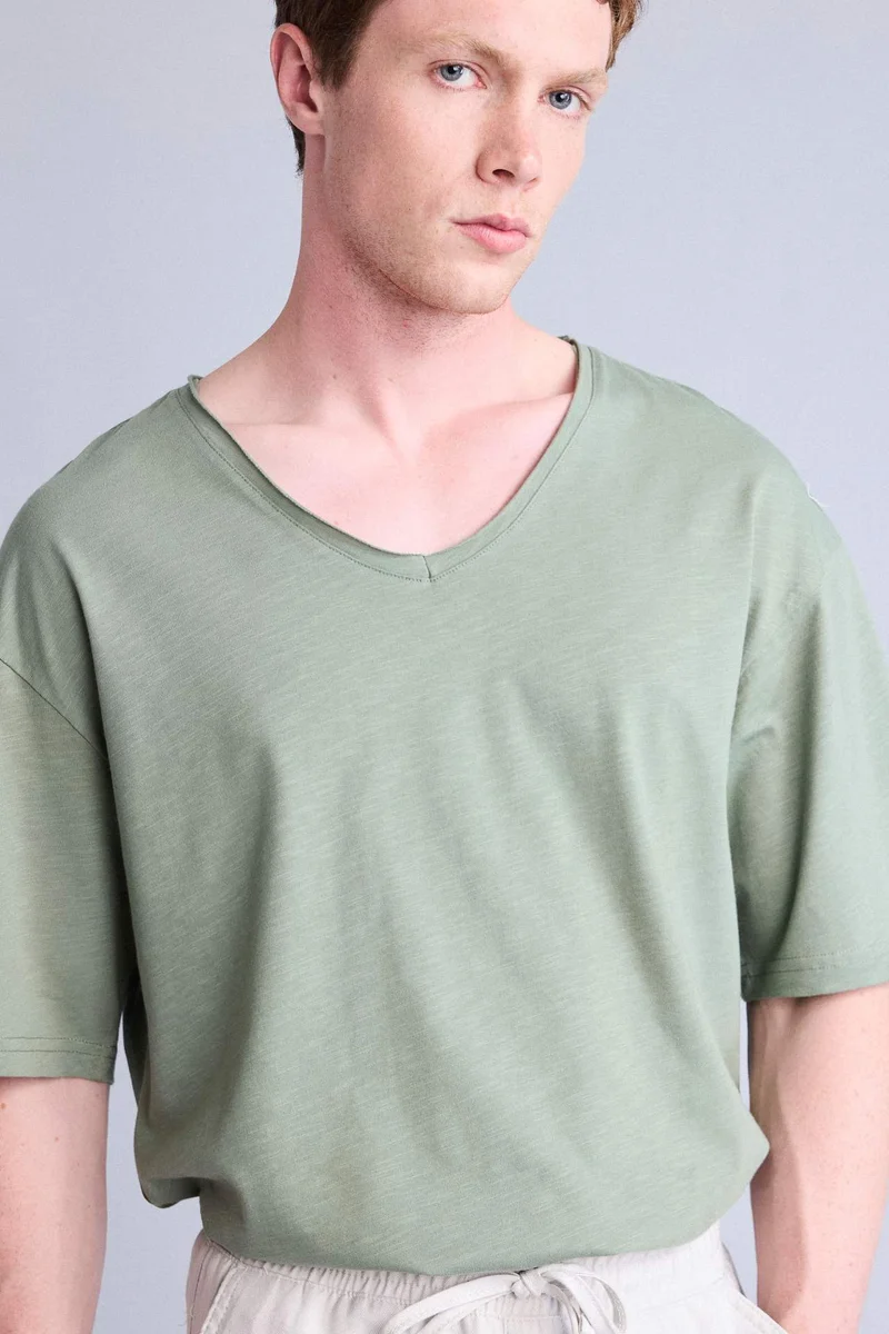 DeFacto Boxy Fit Short Sleeve T-Shirt