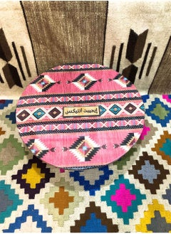 Egypt Antiques Pink tent cloth drum, produced by Egypt Antiques, 100% handmade  - Image 2