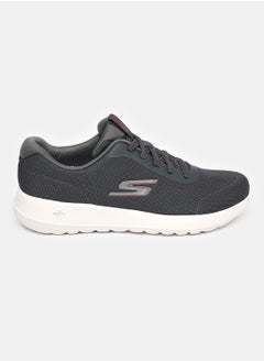 SKECHERS SKECHERS GO WALK MAX FOR MEN IN COLOR CHARCOAL RED  - Image 1