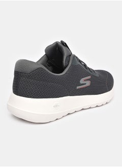 SKECHERS SKECHERS GO WALK MAX FOR MEN IN COLOR CHARCOAL RED  - Image 2